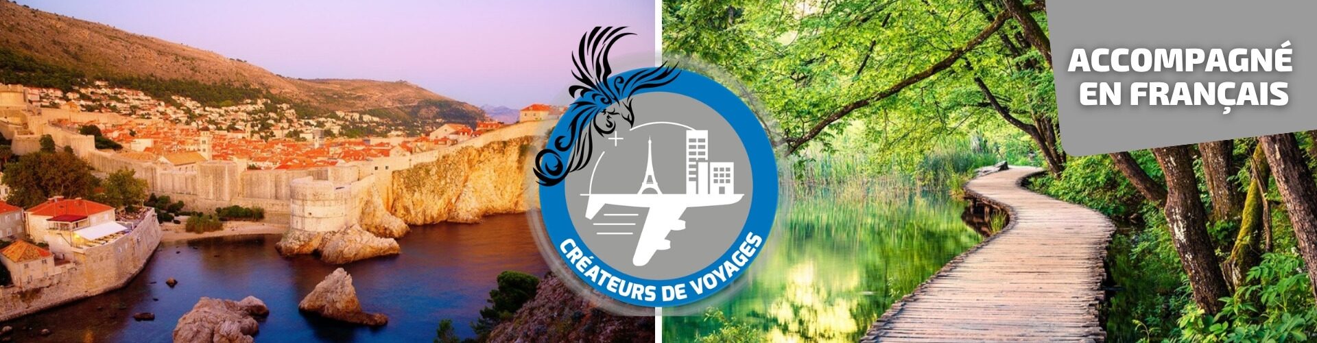 Croatie du nord au sud et Mont&eacute;n&eacute;gro